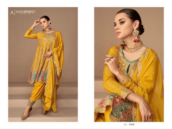 Aashirwad Gulkand Heena Fancy Designer Salwar Suit Collection